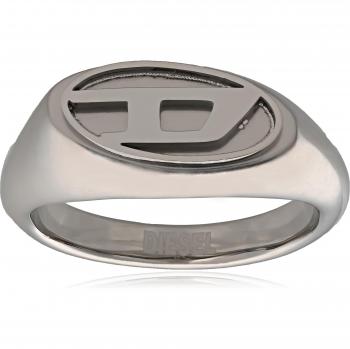 Bague Diesel Gris Argenté