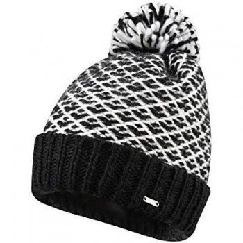 Mystify Damen-Fleece‑Mütze Dare 2b – Größe 1, Farbe Schwarz/Weiß