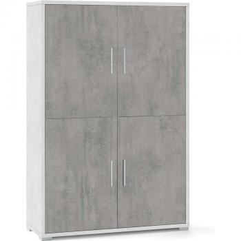 Armadio 4 ante design moderno 108x41x161H cm