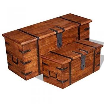 Sonata 2 Piece Chest Set Solid Wood