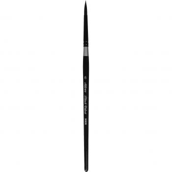 Silver Brush Limited Black Velvet Round Watercolour Brush, Size 6