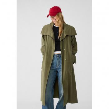 Stradivarius Eleganter Oversize-Trenchcoat M