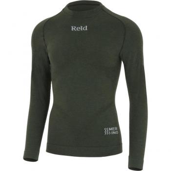 Reld Merino Thermal Aragats Kaki‑Langarm‑Unterhemd – Größen XXL/3XL