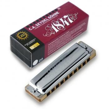 Seydel 16201-LEb 1847 Classic Harmonica – Chrome, Eb