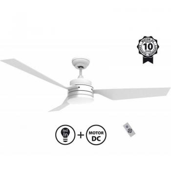 Ventilador de Techo Compacto con Motor DC y Luz LED Integrada