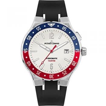 JACQUES LEMANS Herrenuhr mit großem Ziffernblatt
