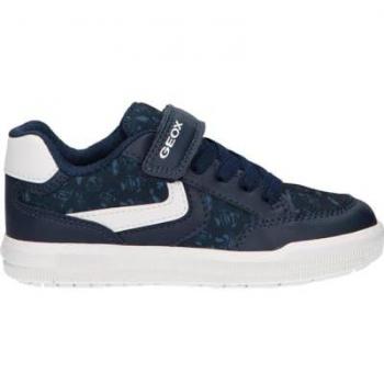 Geox Scarpe da Ginnastica Arzach Blu Navy / Off White EU 30
