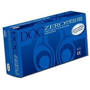 Guanti Nitrile Zero Powder Free, Taglia Grande, 100 Pezzi