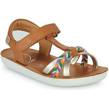 Sandales GOA SALOME Marron enfant Shoo Pom