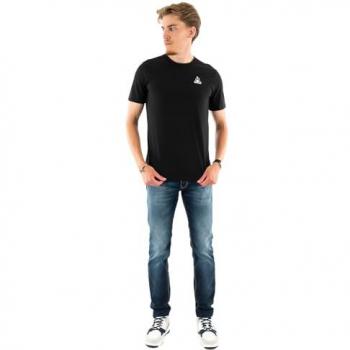 Le Coq Sportif Herren T-Shirt Essentiels Schwarz Größe L