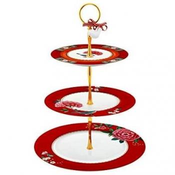 Pip Studio Liefdevolle Vogels Taarthouder 3-Lagen 17-21-26,5 cm