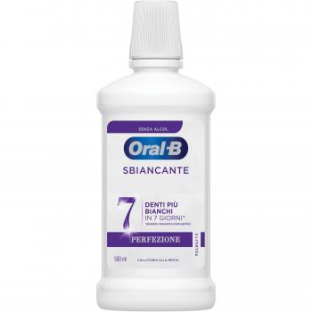 Oral-B 3d White Collutorio Perfezione Sbiancante Alla Menta 500ml