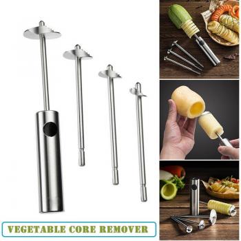 4pcs Stainless Steel Vegetable Spiralizer and Corer Tool Set