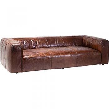 Kare Design Ledercouch Cubetto 3-Sitzer