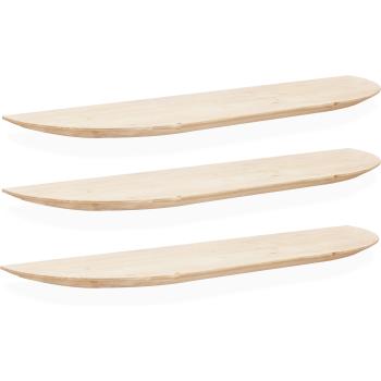 Estanterías Flotantes de Madera Maciza