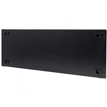 Techly Professional 362398 Pannello Cieco Toolless a Clip per Armadi Rack 19 4U Nero