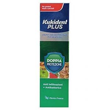 Adesivo Per Protesi Dentaria Kukident Doppia Protezione 40 G