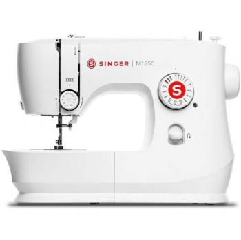 Singer Macchina da Cucire M1255 55 Funzioni Punto 3 Piedini Inclusi Colore Bianco
