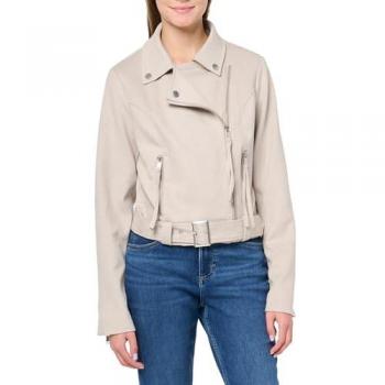 Guess XS Gray Fashionable Light Jacket with Belt for Women