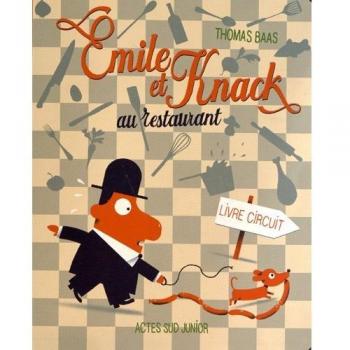 Émile et Knack au restaurant