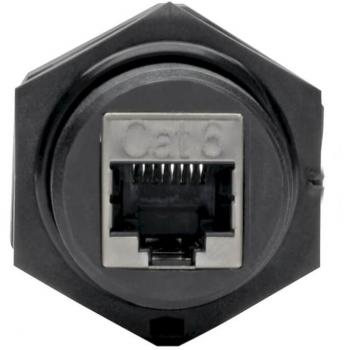 Cavo Ethernet Cat5/Cat6 RJ45 nero, accoppiatore Eaton N206‑BC01‑IND