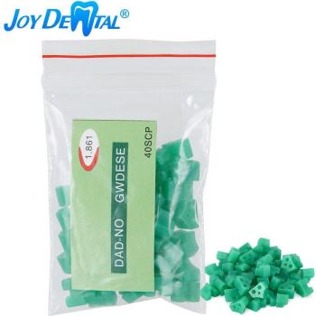 40pcs Rubber Silicone Wedges for Dental Applications № 1.861
