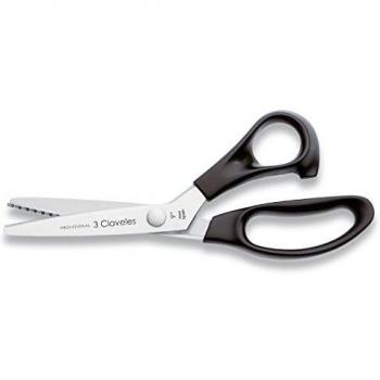 Tijeras zig zag 3 Claveles