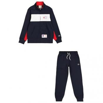Conjunto Champion Sweatsuit Infantil Azul Marino