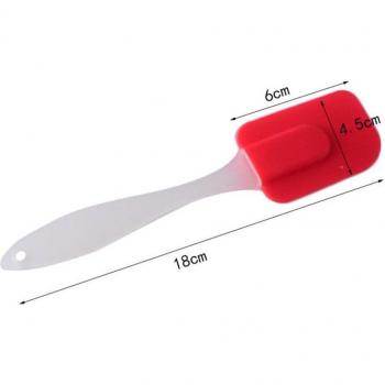 Set de Utensilios de Silicona para Cocina: Pinzas, Espátula y Cepillo, Grado Alimenticio, 1/3 Uds