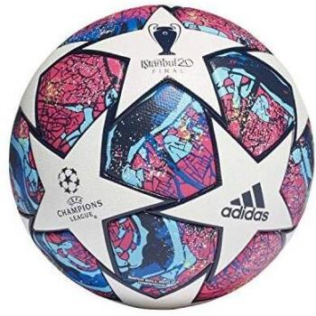 Adidas Männer Fußballdesign FIN IST COM – Weiß/Glory‑Blue/Dunkelblau Signal Green S20