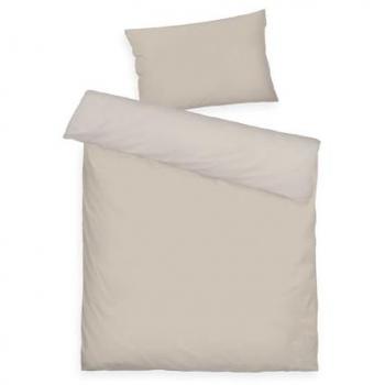 TOM TAILOR HOME Babybettwäsche ZWEIFARBIGE EINFACHE FARBTÖNE mit Doppelnaht