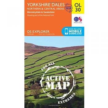 Ordnance Survey Map of Yorkshire Dales