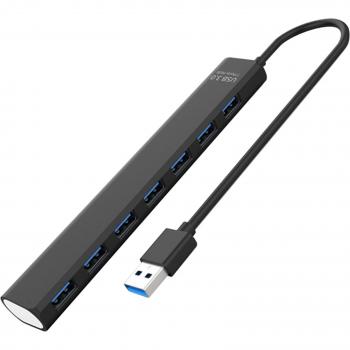 High Speed 7 in 1 USB 3.0 Hub Adapter 5 Gbps for Computers