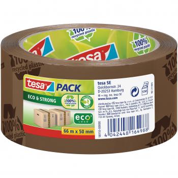 Tesapack Eco & Strong Packing Tape 66 m x 50 mm