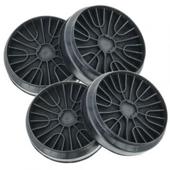 Pack de 4 filtres charbon actif pour Bosch DWP94BC60/01