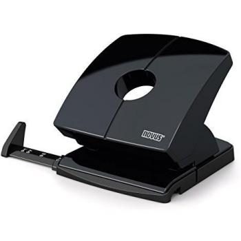 Petite Perforatrice B230 – modèle compact pour le bureau, couleur noire brillante, 30 feuilles