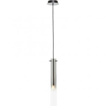 Suspension Glasini Noir Mat – 1 Lampe É14 25 W