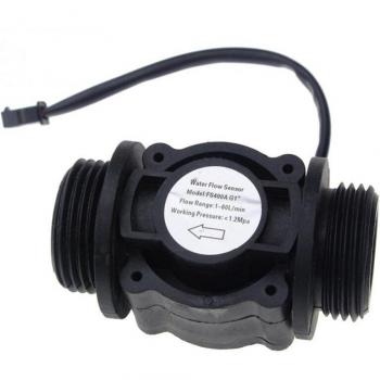 2PCS FS400A G1 DN25 Flowmeter 1-60L/Min