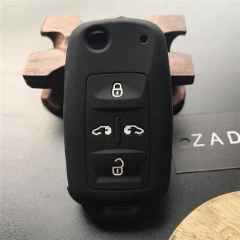 Housse de clé voiture en silicone pour VW