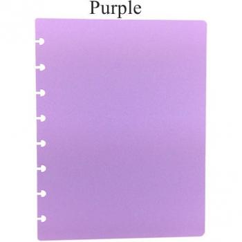 Set de fundas para cuaderno A5 con 8 agujeros 2 uds. (frontal + trasero) LF19-062