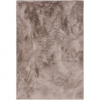 Tapis Taupe Peluche 80x150