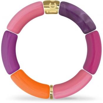 Bracelet Bella – Palette Pink Purple Orange : Rose, Orange, Mauve