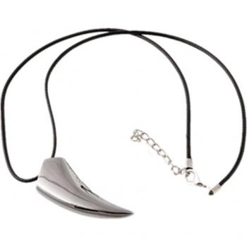 Pendentif en Acier Inoxydable Dent de Loup pour Homme