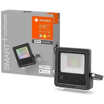 Ledvance SMART+ WiFi 20W Dimmable RGBW LED Floodlight, Warm White + Multi-Colour, Grey, 5-Pack