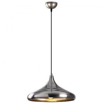 Cristal Record Chrome Dome Hanging Light