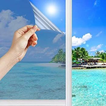 Pellicola Specchio per Finestra Oscurante Anti-UV Argentata