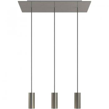 Creative Cables Lampadaire rectangulaire Rose One XXL Tub E14 3 lampes