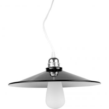 SEGULA Concav lampe suspension métal noire