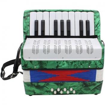 Kindvriendelijke 17-Key Accordeon met 8 Bassen