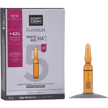 MartiDerm Platinum Photo Age HA+ Serum – 5 Pack mit 2 ml‑Ampullen